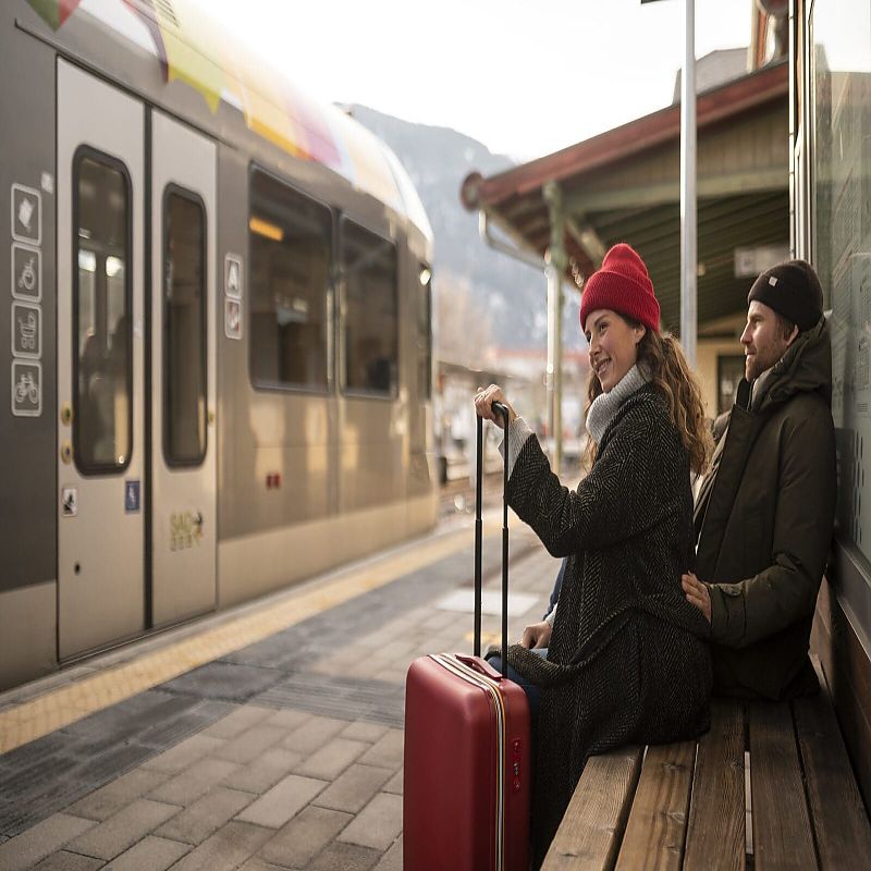 Kostenloser Abholservice am Bahnhof